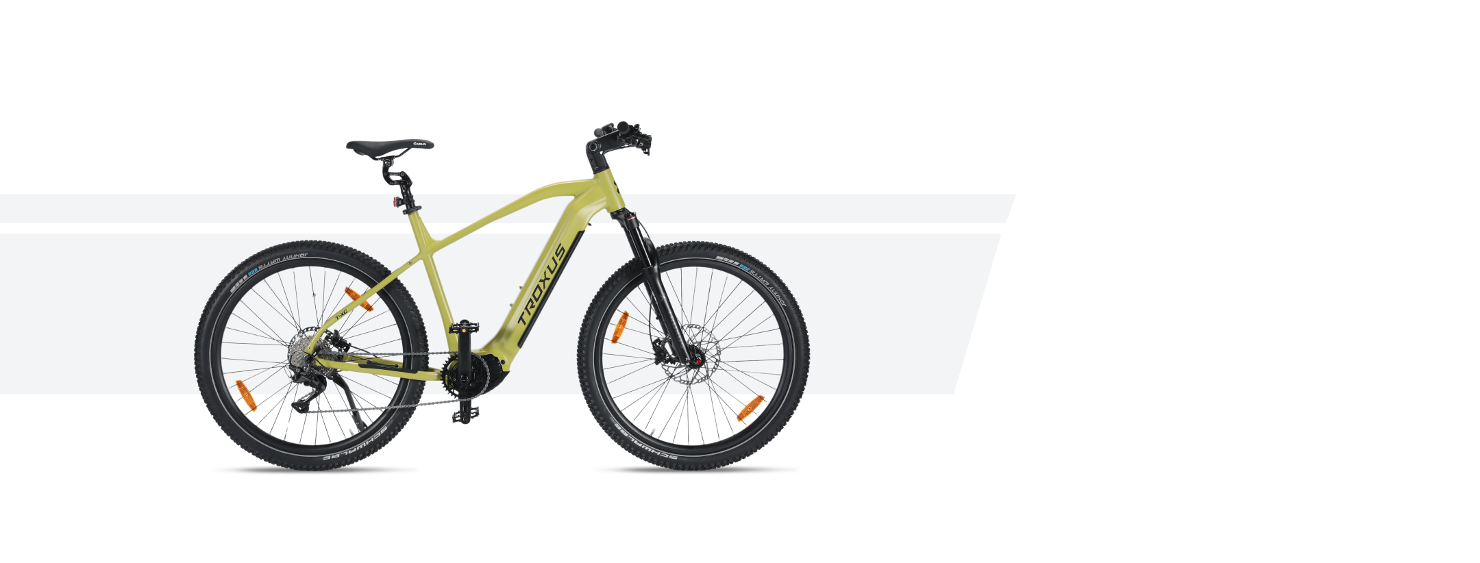 Troxus TR-MAIN green electric bike